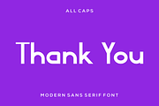 Gogon modern sans serif font, a Sans Serif Font by alanwarstd (Thumbnail 4 of 5)
