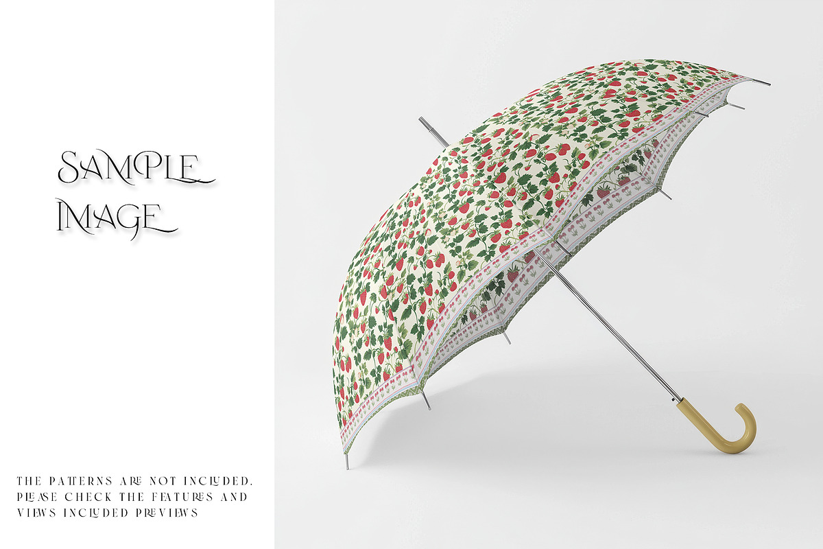 Umbrella Mockups with Smart Objects, a Product Mockup by mock-ups (Photo 9 of 11)