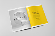 US Letter Brochure Mock-up 2, a Books & Magazine Mockup by Yogurt86 (Thumbnail 2 of 11)