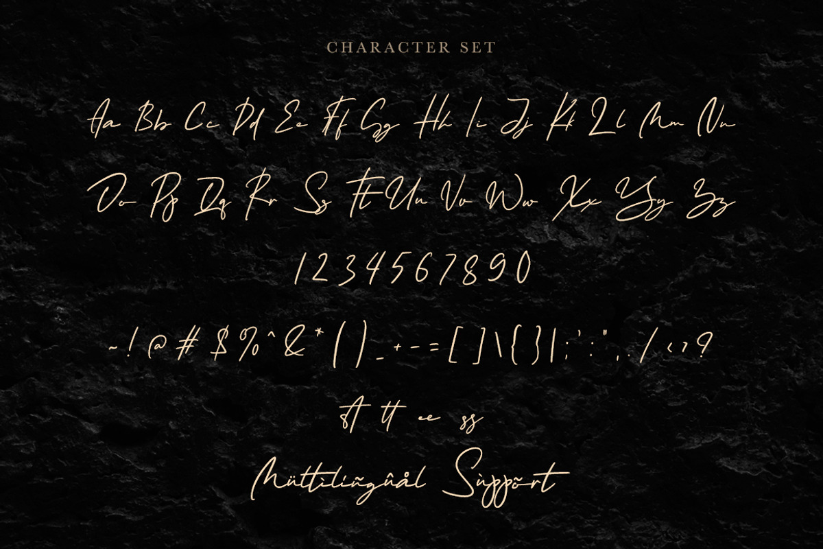 Only Wishing - a Handwritten Font, a Script Font by Vava Aryanto (Photo 12 of 12)