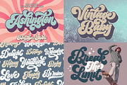 Vintage Retro Font Bundle, a Font by Subectype Studio (Thumbnail 3 of 8)