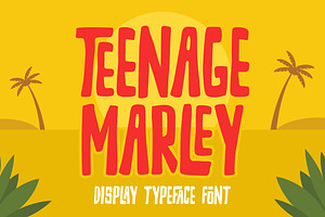 Teenage Marley, a Sans Serif Font by TeenageFoundry