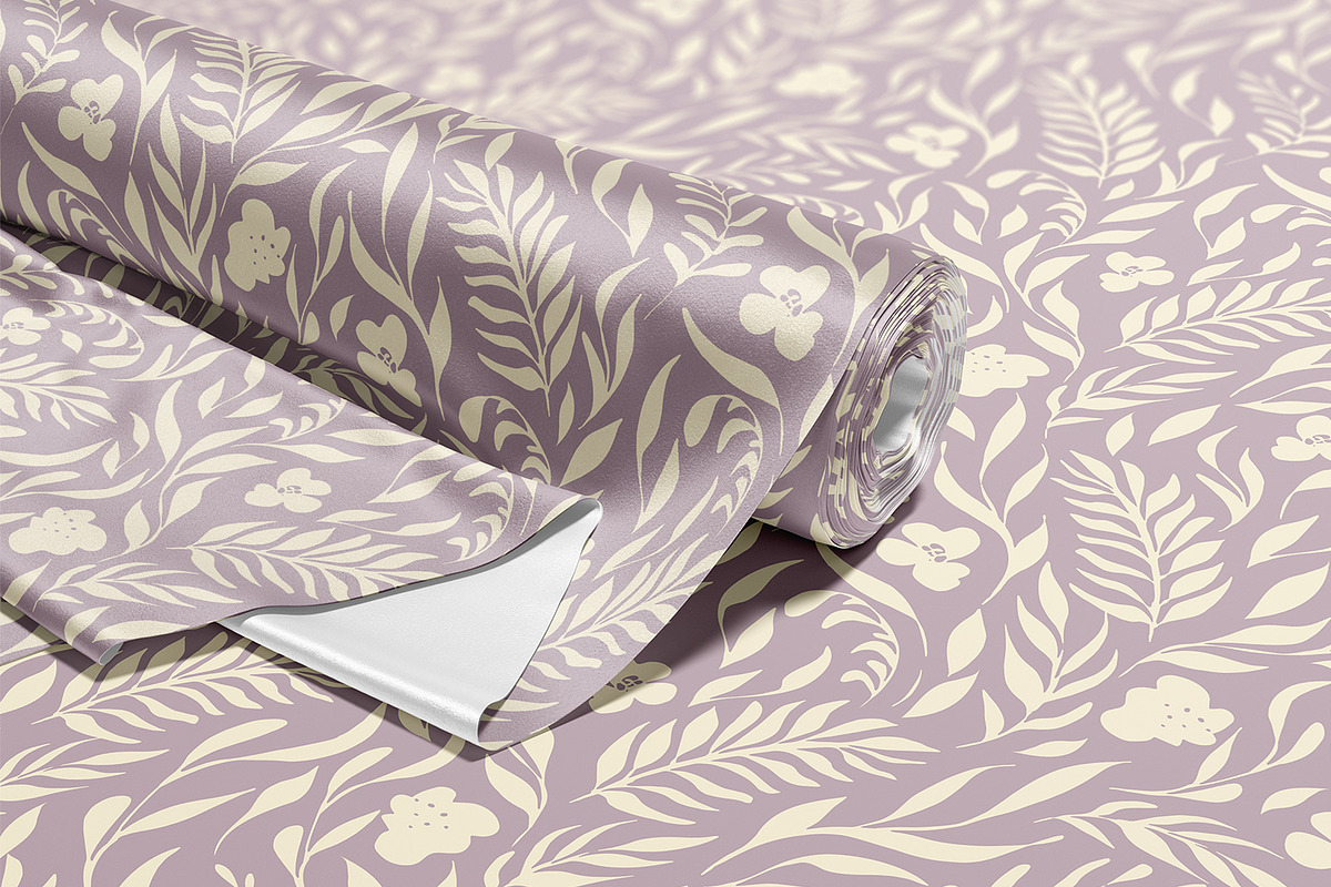 Botanical Shapes | Vector Pattern, a Wallpaper Graphic by MalyskaStudio (Photo 4 of 9)