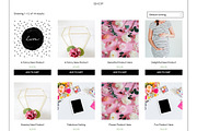 The Carraway Theme, a WordPress Template by angiemakeswebsites (Thumbnail 5 of 5)