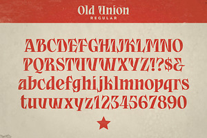 Old Union Font