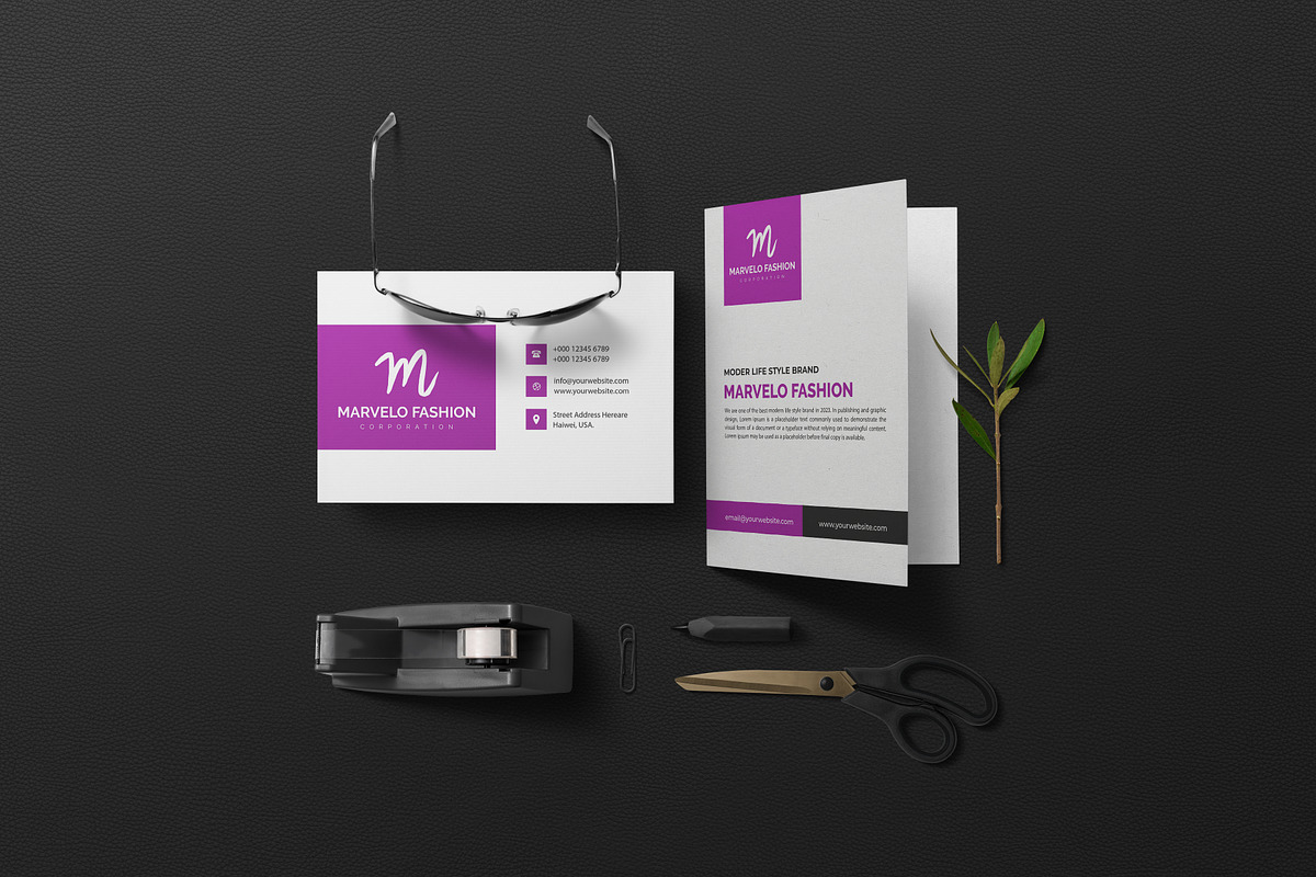MARVELO Corporate Identity Pack, a Stationery Template by Dueza.Com (Photo 3 of 5)