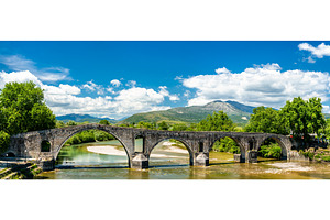 The bridge of arta in greece stock photo containing greece and bridge, an Architecture Photo by Leonid Andronov