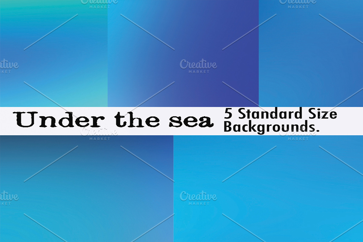 Under The Sea, a Pattern Graphic by LaConnie Creations