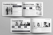 Business Company Profile Landscape, a Brochure Template by E-Type (Thumbnail 3 of 8)