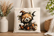Cute Whimsical Halloween Clipart, a Seasonal Illustration by CreationArt (Thumbnail 2 of 6)