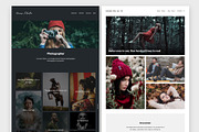 Portfolio Theme Imagery Pro, a WordPress Template by DinevThemes (Thumbnail 4 of 6)