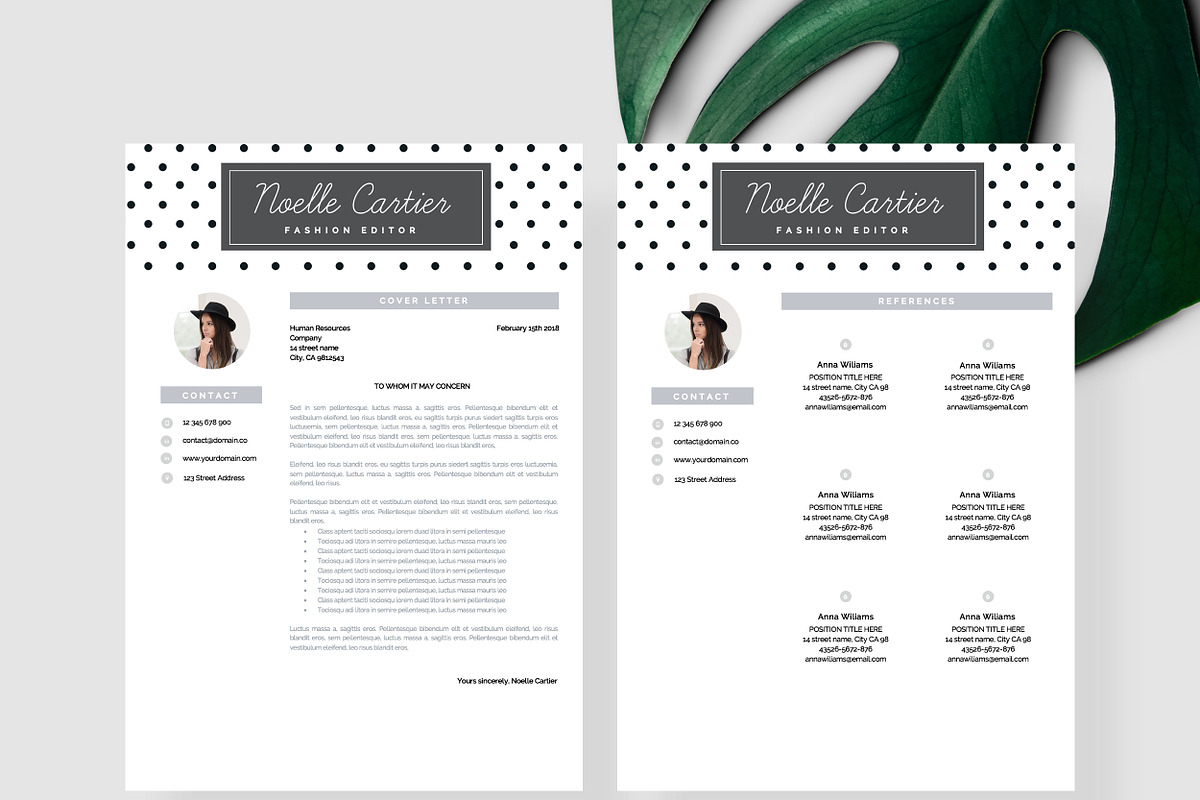 Creative Resume CV Template, a Resume Template by Resume Angels (Photo 4 of 9)