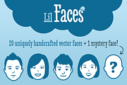 Lil Faces, an Object Graphic by Lil Squid (Thumbnail 1 of 5)