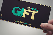 Retro style gift voucher, a Card Template by Tzochko (Thumbnail 4 of 5)