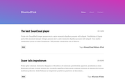 Blue & Pink, for Kirby 2 CMS, a Templates & Theme by Starckio (Thumbnail 1 of 4)