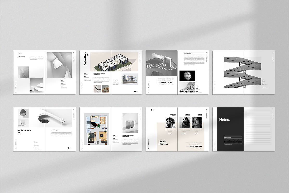 Architecture Portfolio Template, a Brochure Template by TemplateFolio-Shop (Photo 15 of 15)