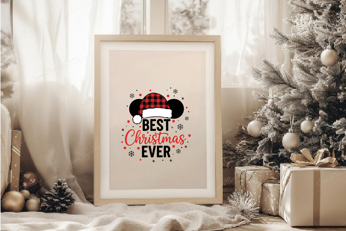 Best Christmas Ever PNG, an Illustration by DreamArtGraphic (Photo 4 of 5)