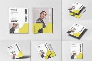Paper Letter Mockup, an Advertising Mockup by DesignRushMarket