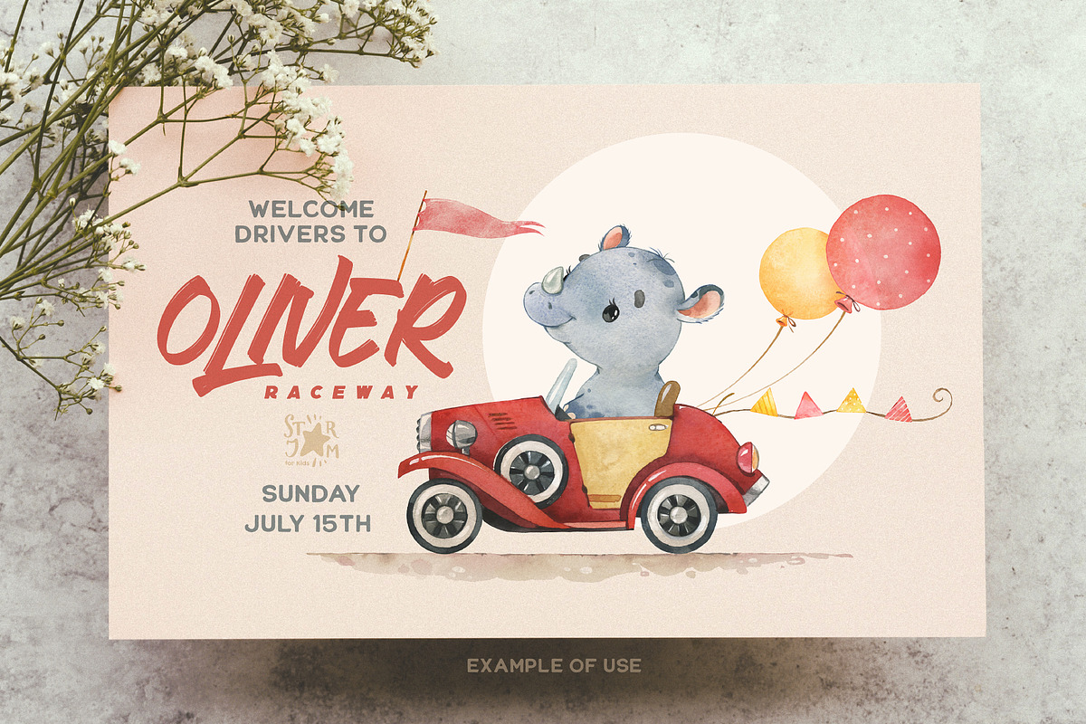 On The Road. Animal Collection, an Animal Illustration by StarJam (Photo 2 of 7)