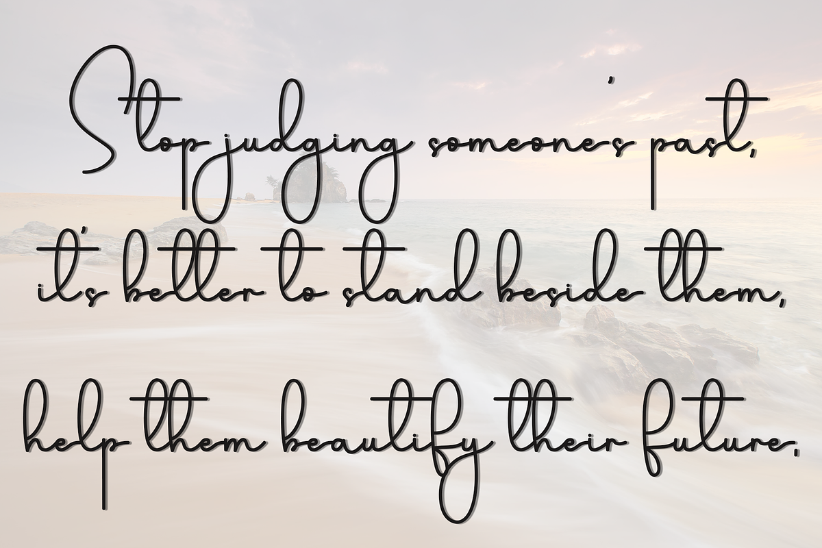 Worldtalk, a Handwritten Font by FreshTypeINK (Photo 3 of 8)