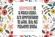 Vintage Rainbows Font, a Font by Denise Chandler (Thumbnail 3 of 9)