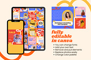 70 Playful Instagram Canva Template, a Templates & Theme by TemplateCastleStore (Thumbnail 10 of 10)