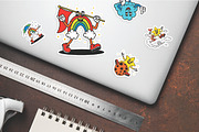 Retro Sky Park Illustration, an Object Illustration by Decoconio Design (Thumbnail 7 of 8)