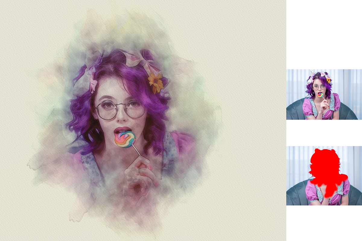 Dynamic Watercolor Paint, an Action Add-On by MRI STUDIO (Photo 3 of 15)