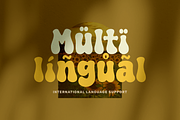 Super Monday - Fancy Retro Font, a Font by Ali Hamidi (Thumbnail 8 of 9)