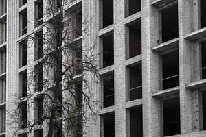 Fragment of the frame of a building, an Architecture Photo by Schreibikus