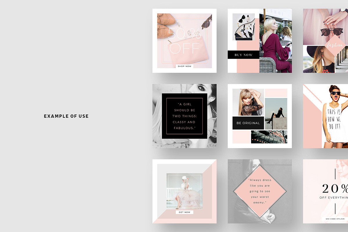 Instagram Post Mockups, a Product Mockup by Cooledition (Photo 15 of 16)