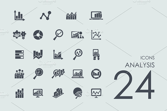24 Analysis Icons