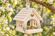 Hanging Birdhouse 3D Print STL, an Environmental 3D Model by Layerology (Thumbnail 1 of 4)