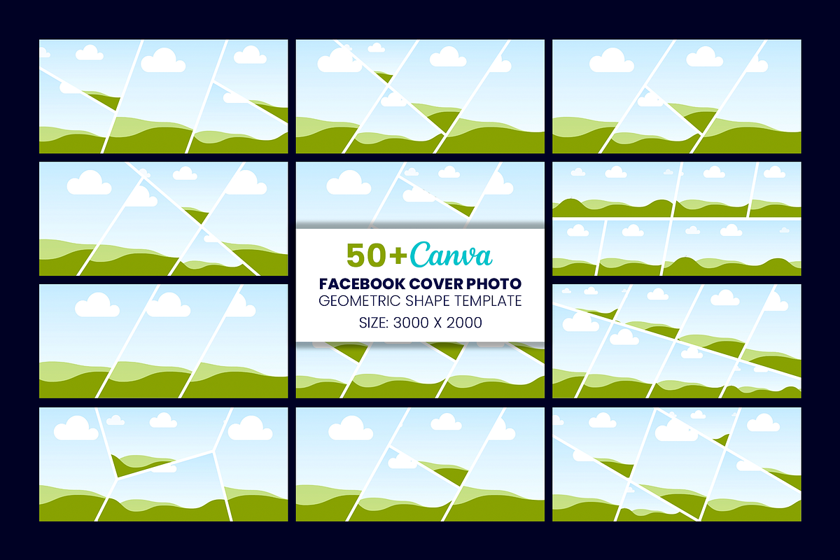 Canva Frame Facebook Cover Templates, a Mockup by Waliullah Solutions (Photo 1 of 6)