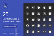Mental Fitness & Burnout Recovery, a Solid Icon by IconBunny (Thumbnail 1 of 2)