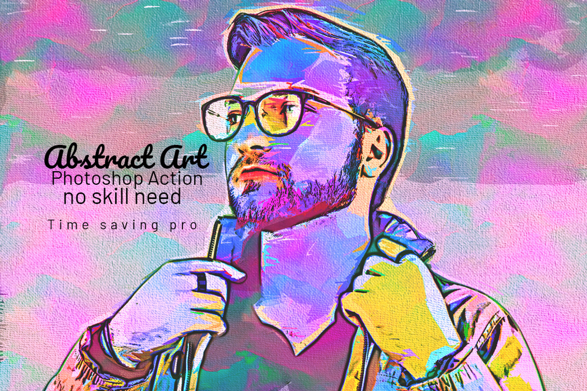 Abstract Art Ps Action, an Action Add-On by MRI STUDIO (Photo 1 of 11)