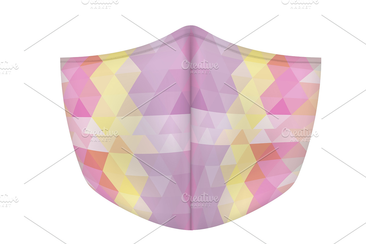Protective Face Mask Mockup, a Mask Mockup by Kseniia_designer's shop (Photo 3 of 8)