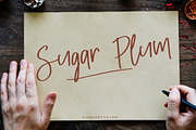 Sugar Plum with Extra Doodle, a Script Font by Artstudio (Thumbnail 2 of 11)
