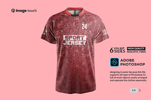 Jersey Mockup, a Shirt Mockup by image touch