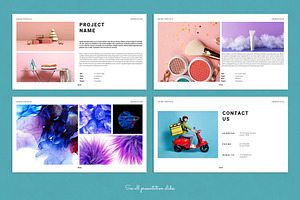 Modern Portfolio Presentation Layout