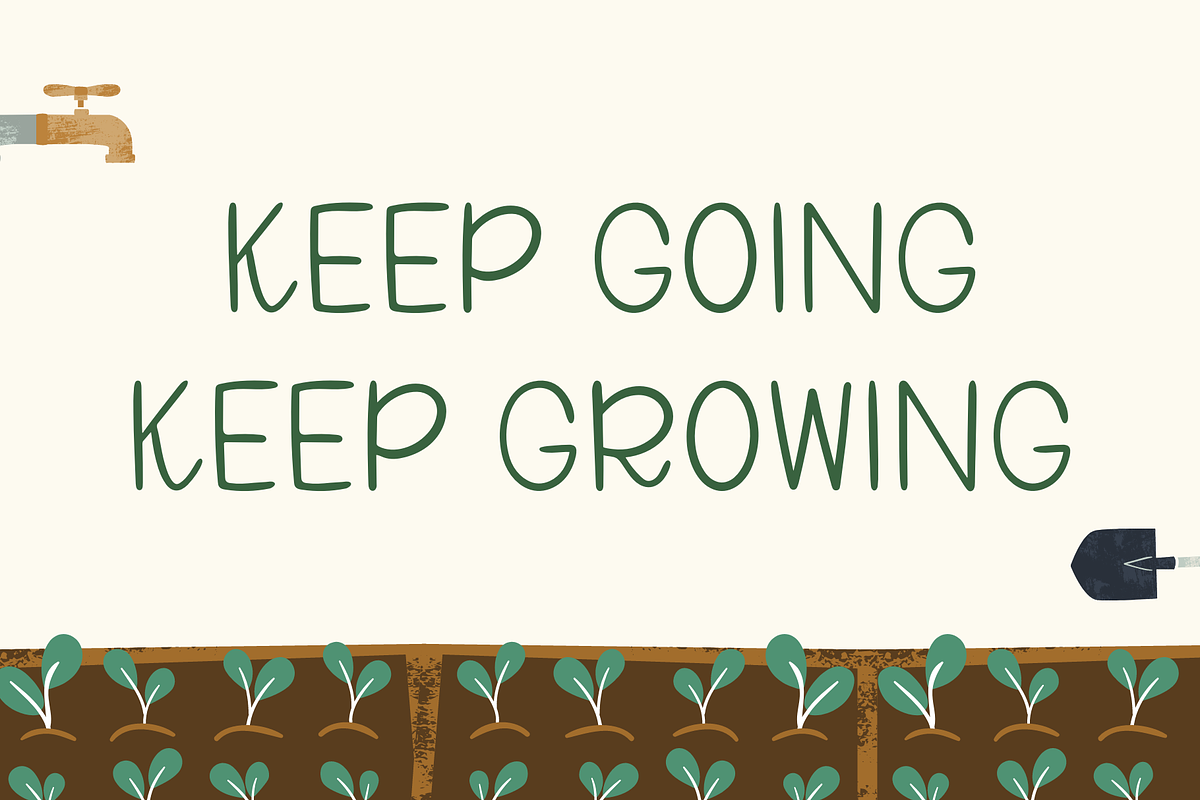 Garden A Handwriting Font, a Handwritten Font by Kanink Studio (Photo 4 of 8)