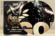Gold Affair Night Flyer, a Flyer Template by darkmonarch (Thumbnail 2 of 3)