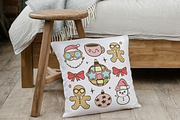 Groovy Retro Christmas Clipart, an Illustration by PassionPNGcreation (Thumbnail 3 of 5)