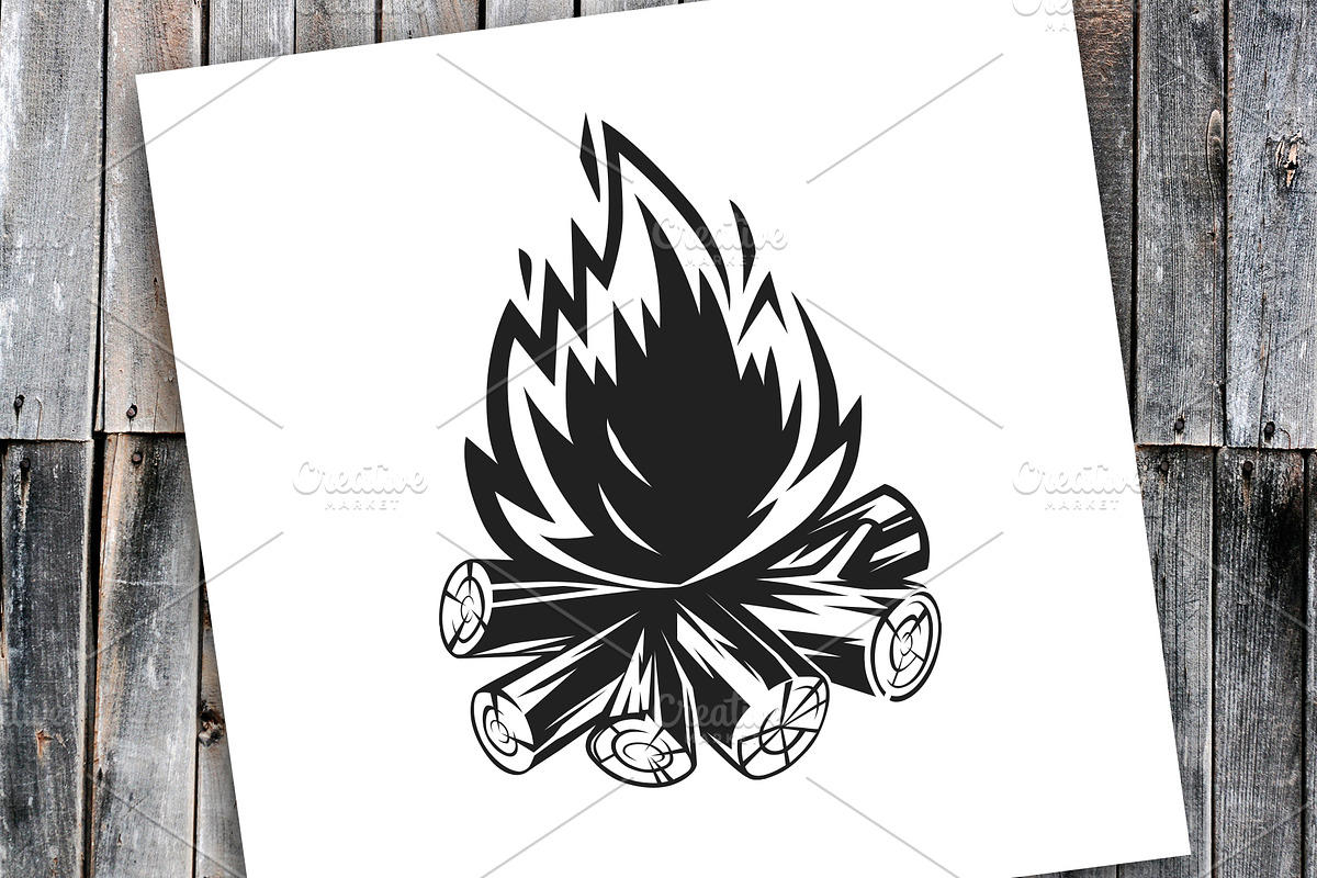 Camping and adventure emblems, an Object Graphic by DOBROGRAPH (Photo 3 of 6)