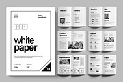 Business Whitepaper Layout, a Brochure Template by ContestDesign (Thumbnail 1 of 3)