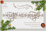 Winter Sounds | All Season Fonts, a Script Font by Almeera Std (Thumbnail 1 of 15)