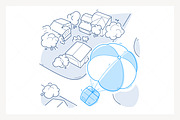 Bundle vol. 1 - Line Illustrations, a Graphic by PixelBender (Thumbnail 12 of 15)