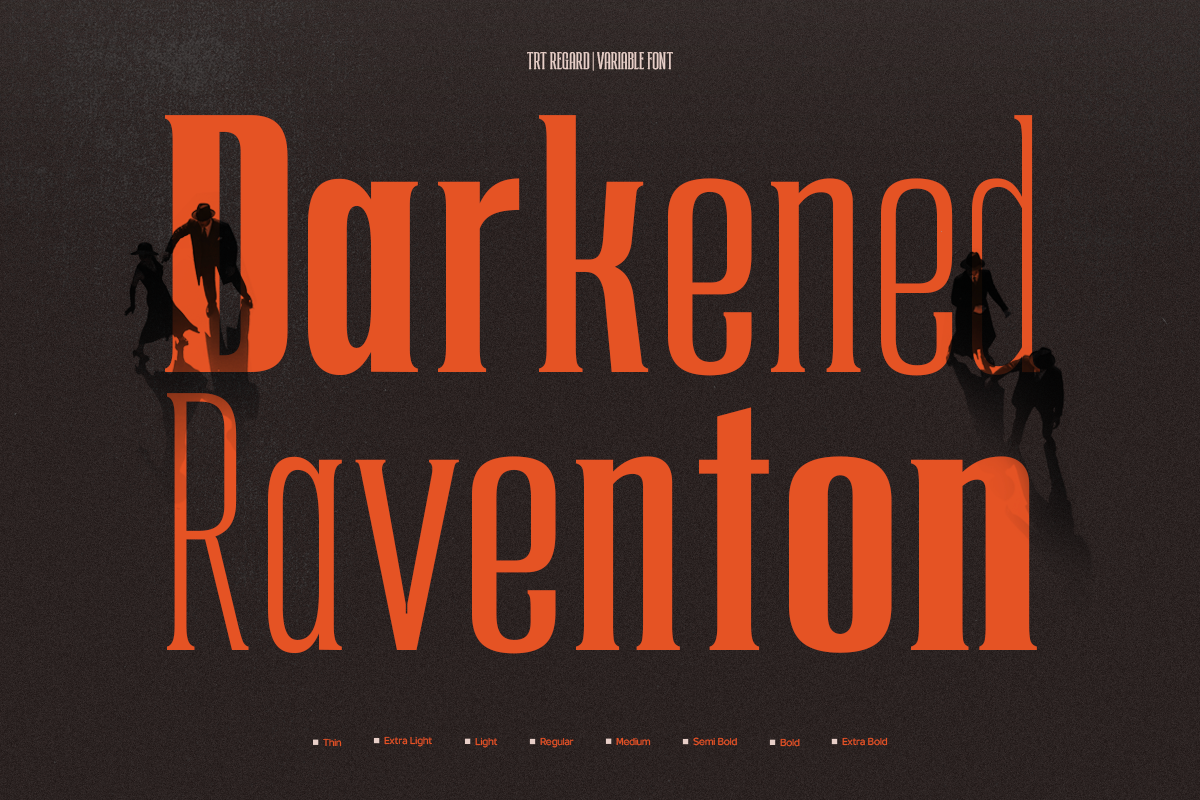 TRT Regard Condensed Display Font, a Serif Font by truetype (Photo 8 of 15)