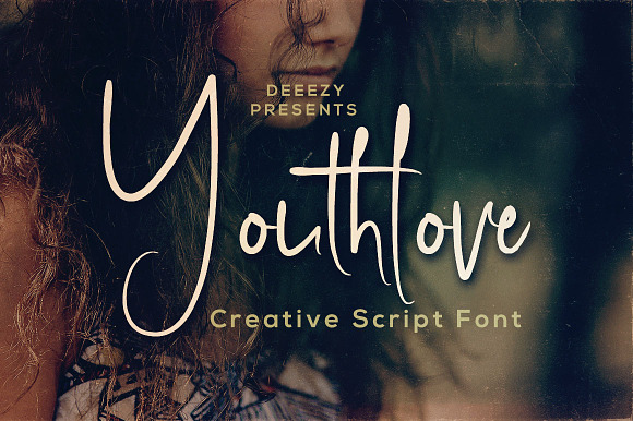 Youthlove Script Font preview 8