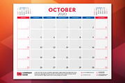 Monthly Planner 2020, a Stationery Template by AntartStock (Thumbnail 3 of 6)